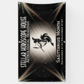 Zodiac Sagittarius Banner (Vertikal)