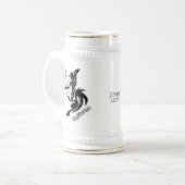 Zodiac Sagittarius Bierglas (Vorderseite Links)