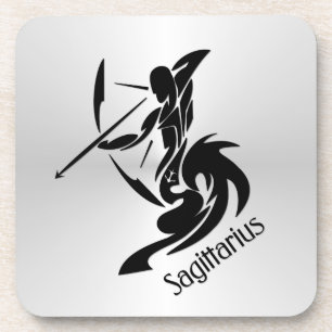 Zodiac Sagittarius Getränkeuntersetzer