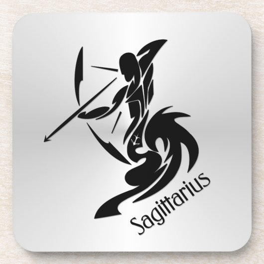 Zodiac Sagittarius Getränkeuntersetzer (Vorderseite)