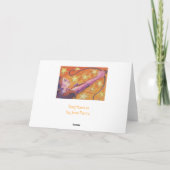 Zodiac Sagittarius "Happy Birthday" Grußkarte Karte (Rückseite)