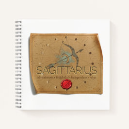 Zodiac - Sagittarius - Journal Notizblock