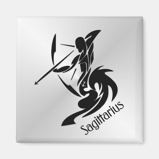 Zodiac Sagittarius Magnet (Vorne)