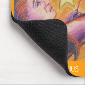 Zodiac Sagittarius mousepad dates (Ecke)