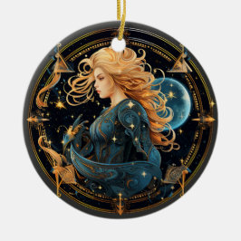 Zodiac Sagittarius Personalisierte Astrologie Orna Keramik Ornament