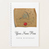 Zodiac - Sagittarius - Personalized Day Planner Planer (Vorderseite)