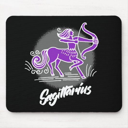Zodiac Sagittarius Symbol Mousepad (Vorne)