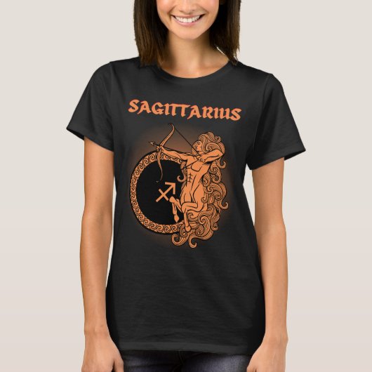 Zodiac Sagittarius T-Shirt (Vorderseite)