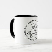 Zodiac Sagittarius Tasse (Vorderseite Links)