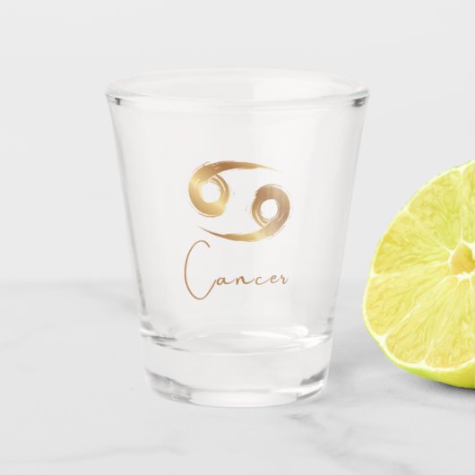 Zodiac-Sammlung - Krebs Schnapsglas (Vorderseite)
