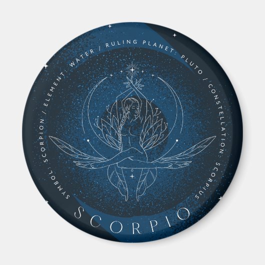 Zodiac-Schildmagnete Magnet (Vorne)