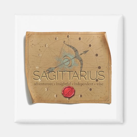 ZODIAC - Schütze - Magnet (Vorne)