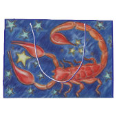 Zodiac Scorpio Geschenktasche groß Große Geschenktüte (Rückseite)