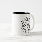 Zodiac SCORPIO Horoskop Design Zweifarbige Tasse (VorderseiteRechts)