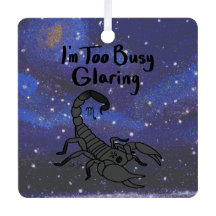 Zodiac Scorpio "Ich bin zu beschäftigt Glarner."