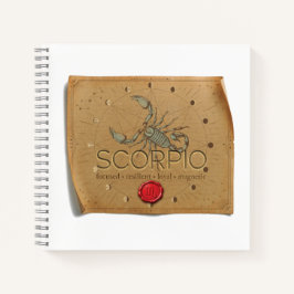 Zodiac - Scorpio - Journal Notizblock
