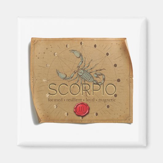 ZODIAC - Scorpio - Magnet (Vorne)