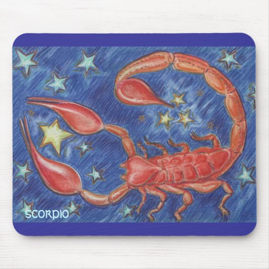 Zodiac Scorpio mousepad (Vorne)