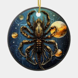 Zodiac Scorpio Personalisiert Astrologie Ornament