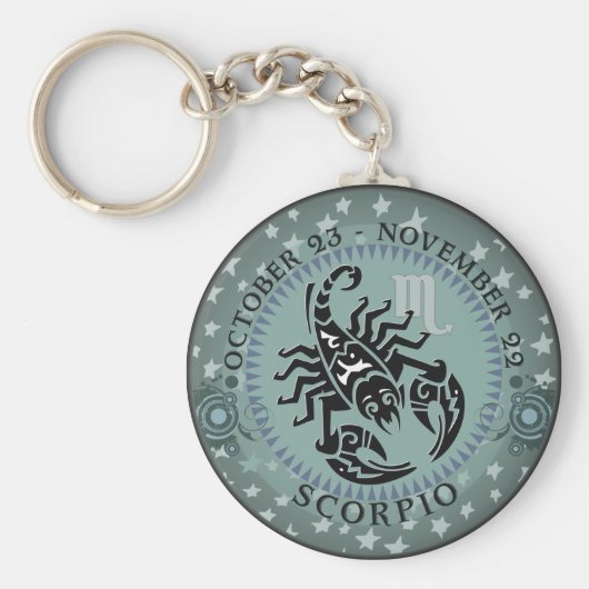 Zodiac Scorpio Schlüsselanhänger (Vorne)