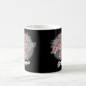 Zodiac Scorpio Symbol Coffee Tasse (Mittel)
