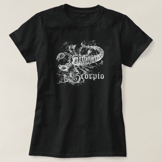 Zodiac Scorpio T-Shirt (Design vorne)