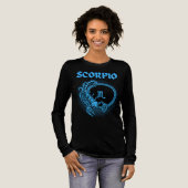 Zodiac Scorpio Tri-Blend Shirt (Volle Vorderseite)