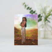 Zodiac-Serie: Capricorn Postkarte (Stehend Vorderseite)