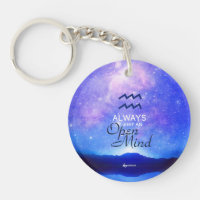 Zodiac Sign Aquarius Dreamy Sky Quote