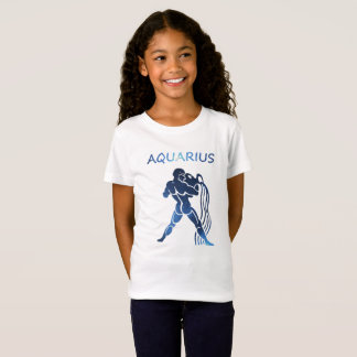 Zodiac sign Aquarius Ringer T - Shirt