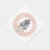 Zodiac Sign Aquarius Serviette (Ecke)