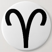 Zodiac sign Aries Button (Vorderseite)