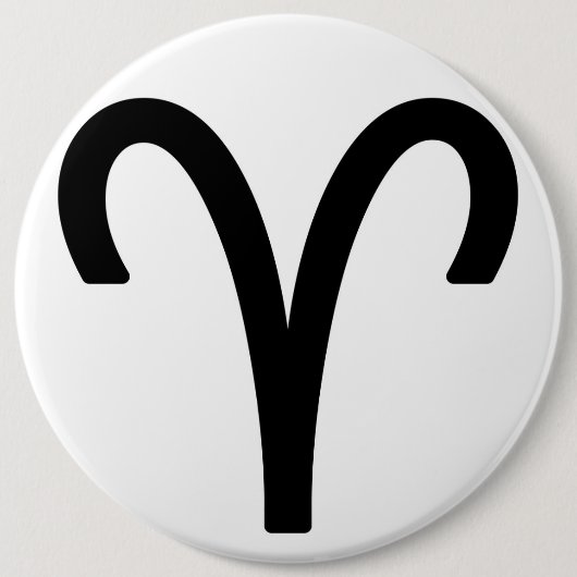 Zodiac sign Aries Button (Vorderseite)
