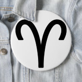 Zodiac sign Aries Button (Beispiel)