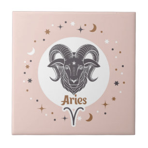 Zodiac Sign Aries Fliese