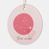 Zodiac Sign Aries Keramik Ornament (Links)