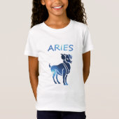 Zodiac sign Aries Ringer T - Shirt (Vorderseite)