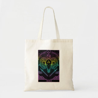 Zodiac sign Aries Tarot Karte Tasche