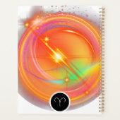 Zodiac Sign ARIES Zitat | Elementfeuer Planer (Rückseite)