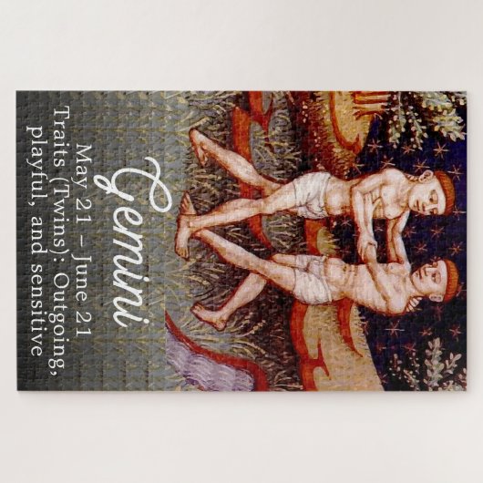 Zodiac Sign Birthday Party Puzzle (Horizontal)