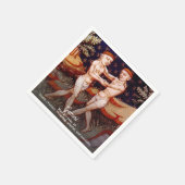 Zodiac Sign Birthday Party Serviette (Ecke)