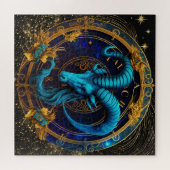 Zodiac Sign Capricorn Puzzle, 20"x20" 676 Stk. Puzzle (Horizontal)
