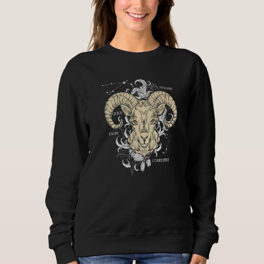 Zodiac Sign Capricorn   Sweatshirt (Vorderseite)