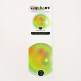 Zodiac Sign Capricorn Zitat Erdelement Yoga Mat Yogamatte