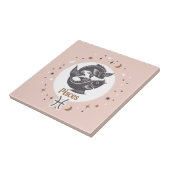 Zodiac Sign Fisces Fliese (Seite)