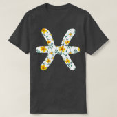 Zodiac Sign Fisces T-Shirt (Design vorne)