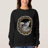 Zodiac Sign Fish Gold Sweatshirt (Vorderseite)