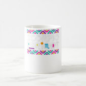 Zodiac Sign Funny Scorpio Periodt Graphic Pullover Kaffeetasse (Mittel)