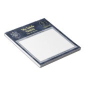 Zodiac Sign Gemini & Mystical Cat - Notepad Notizblock (angewinkelt)