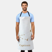 Zodiac Sign Gold Capricorn | Element Erde Schürze (Getragen)